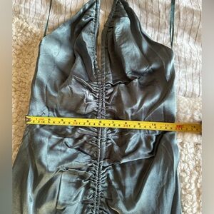 Blue ASTR the label halter dress